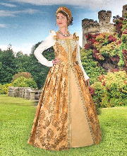 Anjou Gown. Windlass. Vestido Medieval. Marto